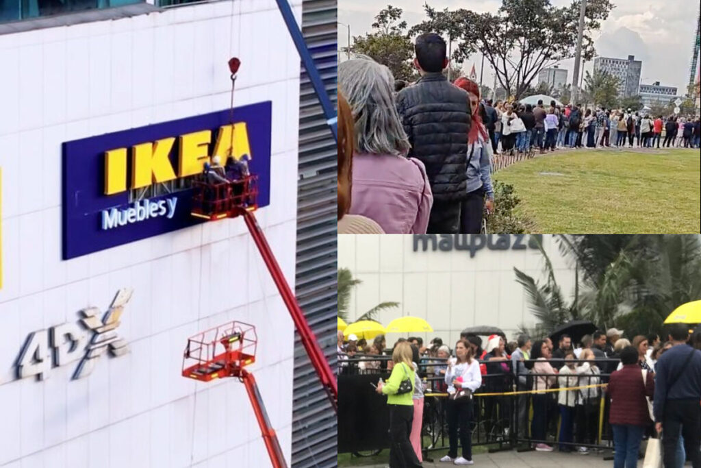 Apertura de IKEA causa locura en Bogot: largas filas y premios por hora
