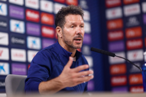 Atltico de Madrid: Simeone: «Morata? No me voy a poner en estado de victimismo absoluto»
