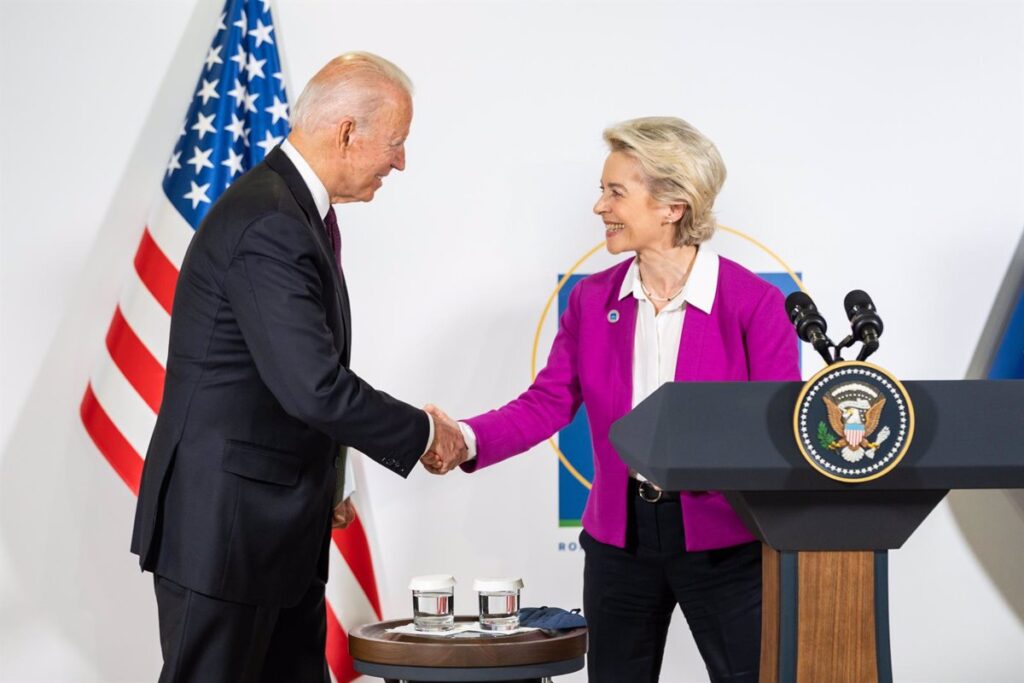 Michel y Von der Leyen viajarán en octubre a EEUU para una cumbre con Biden