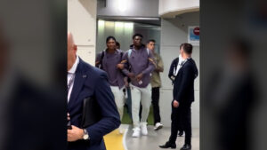 Real Madrid: Tchouamni exculpa a Gavi: «No es su culpa, me lesion en la primera mitad»