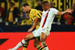 Champions League: Borussia Dortmund y Milan no pasan del empate y siguen sin marcar en esta Champions