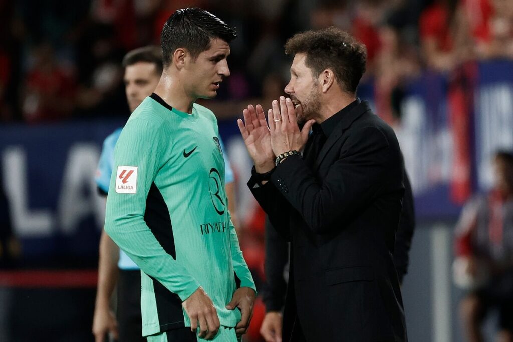Atltico de Madrid: Morata, el 9 que le peda Simeone… ms letal que Haaland, Mbapp y Lewandowski