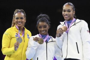 La brasilea Andrade devuelve su cetro a Biles, que suma su sexto Mundial