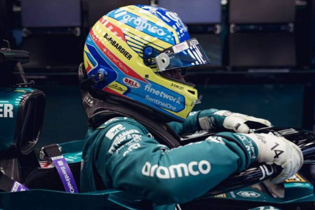 GP Qatar F1 2023: Se desvelan las causas de que Alonso se quemara, precisamente, el lado derecho del cuerpo en Qatar