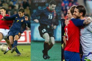 Seleccin espaola: Molina de extremo, la repesca de 2003, la oferta olmpica de Sergio Ramos….