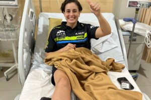MotoGP | GP Indonesia 2023: Ana Carrasco, con fractura de tibia y peron