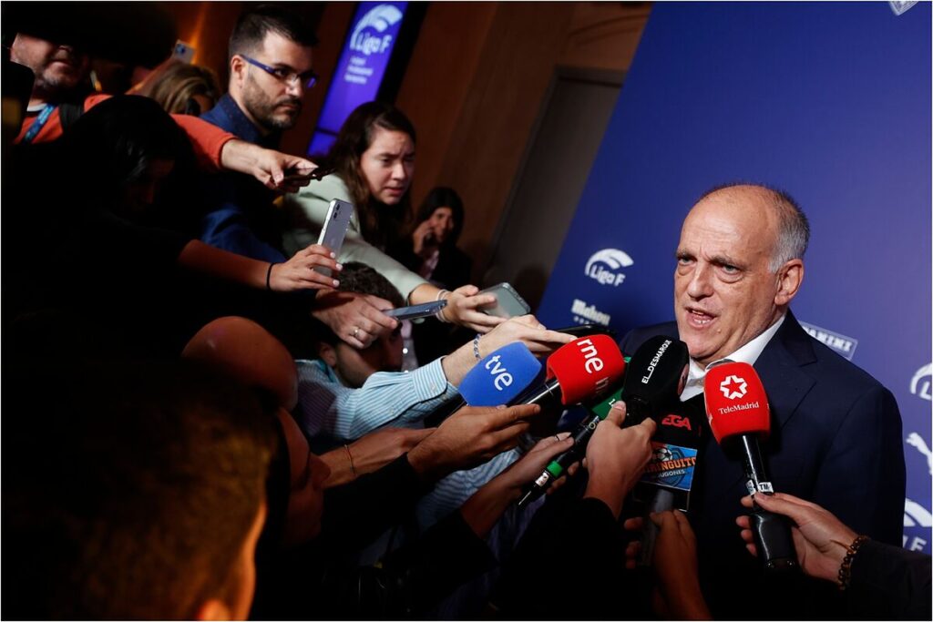 Javier Tebas: «La piratera refleja el 14% del seguimiento de contenidos en directo en Espaa»