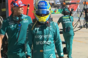 GP EEUU F1 2023: Fernando Alonso: «Fuimos a ‘qualy’ a ciegas con el nuevo paquete… y este es el resultado»
