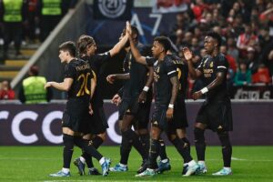 Champions League: Rodrygo sale de su atasco goleador tras 12 partidos y 881 minutos
