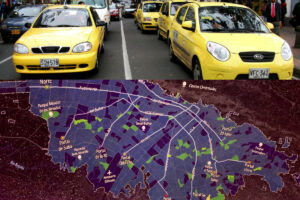 Paro de taxis en Colombia, mircoles 25 de octubre 2023: bloqueos, en vivo, y razones de protestas