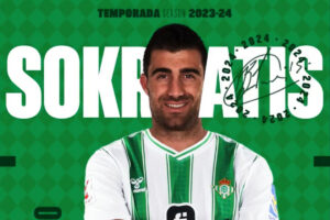 Betis: Sokratis, nuevo jugador del Betis hasta final de temporada
