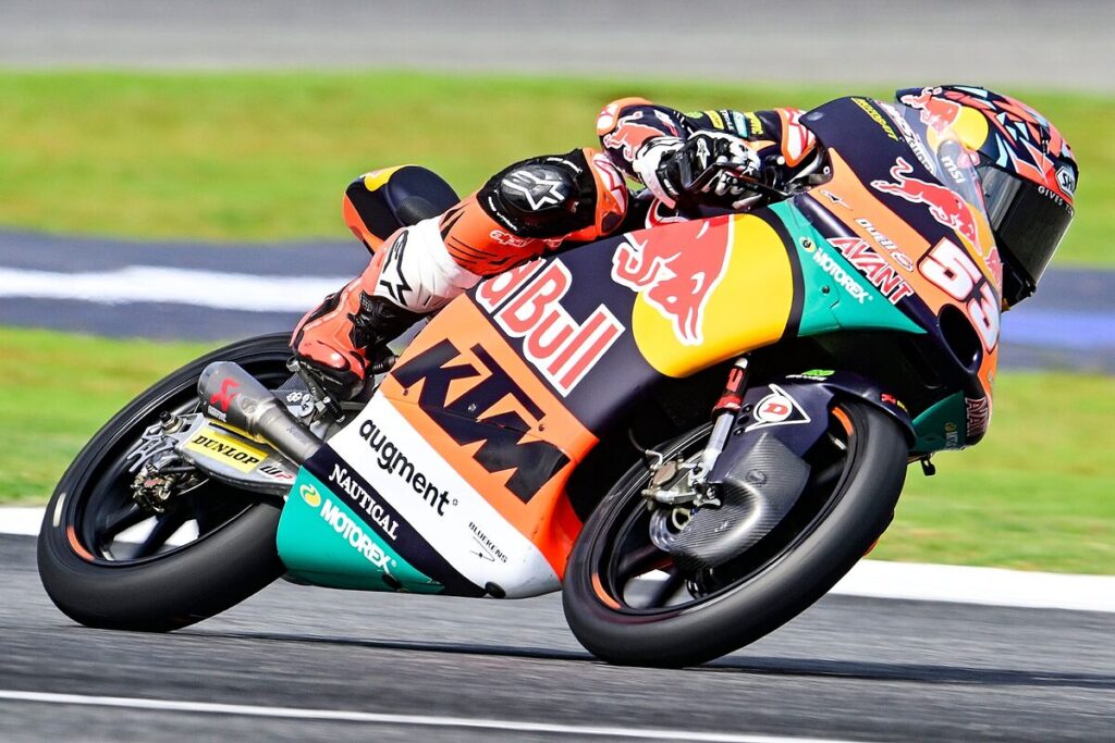 GP Tailandia MotoGP 2023: nc, pole en Moto3 con Masi detrs de su rival