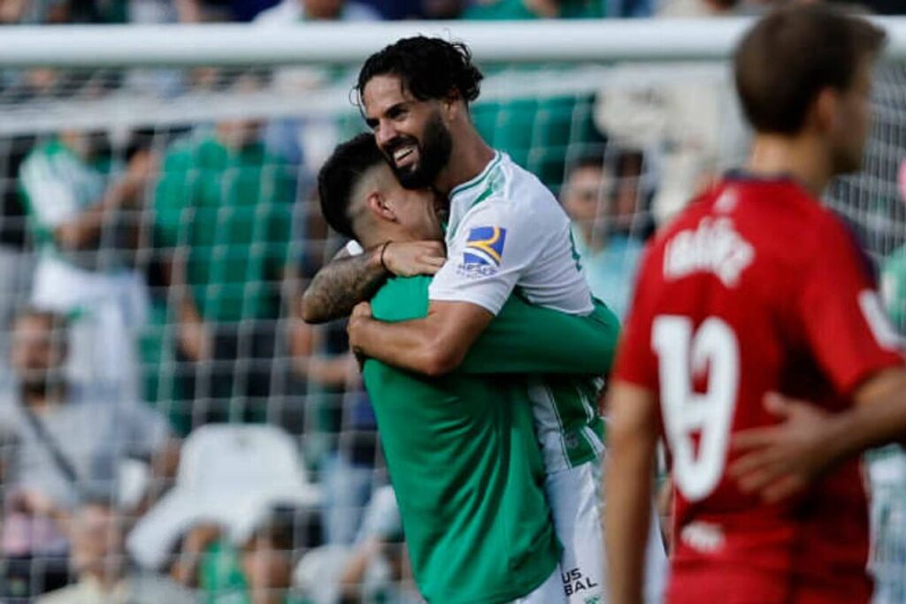 Betis – Osasuna I LaLiga EA Sports: Isco: «Ojal pueda volver a la Seleccin»