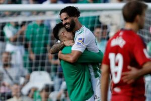 Betis – Osasuna I LaLiga EA Sports: Isco: «Ojal pueda volver a la Seleccin»