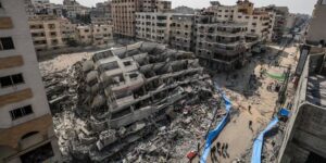 Hamás combate a muerte y siembra de cadáveres los pueblos cercanos a Gaza