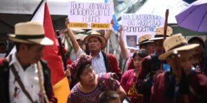 Se cumplen nueve días de manifestaciones en Guatemala para exigir la renuncia de la fiscal general