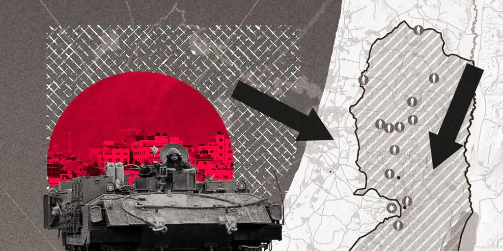 Los mapas para entender la guerra entre Israel y Palestina