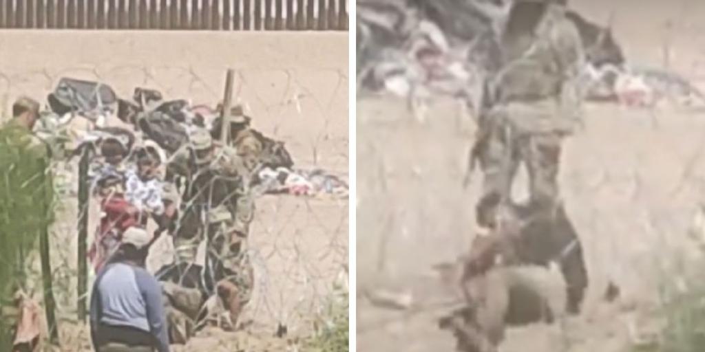 Un guardia nacional de Texas a un migrante que intentaba cruzar la frontera con México: «No tengo piedad de animales»>