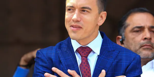 El presidente electo de Ecuador, Daniel Noboa, llega este viernes a España