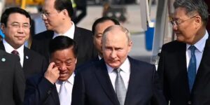 Putin llega a China para reunirse con su «querido amigo» Xi Jinping