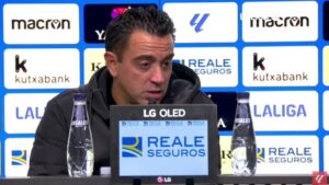 FC Barcelona: Xavi: «Nos ha afectado la derrota del Clsico: los primeros 25 minutos son inaceptables»