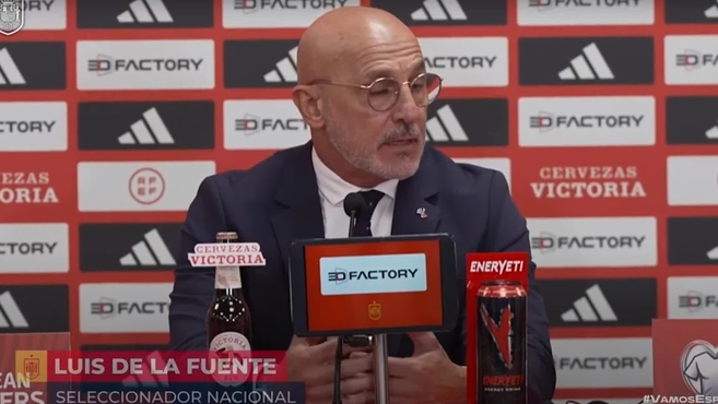 Seleccin espaola: De la Fuente: «Gavi estaba roto, desolado; el vestuario pareca un funeral»