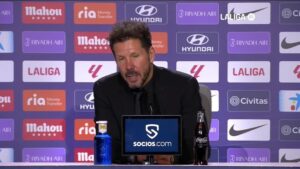 Atltico de Madrid: Simeone: «Griezmann sabe gestionarse»