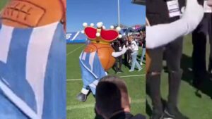 LaLiga: Amunt, mascota del Valencia, vencedor de la I Edicin de LaLiga de las Mascotas