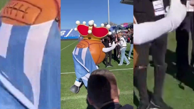 LaLiga: Amunt, mascota del Valencia, vencedor de la I Edicin de LaLiga de las Mascotas