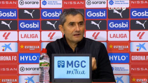 Athletic: Valverde: «El punto sabe mejor cuando vas perdiendo y empatas»