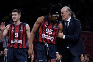 Euroliga: Moneke resucita a Baskonia en un final agnico ante Partizn