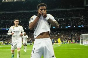 Real Madrid: Rodrygo: «Tena la obligacin de marcar y darle las gracias a Ancelotti»