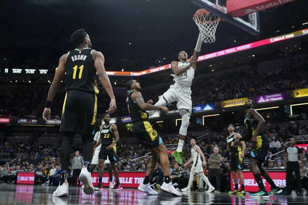 NBA: Los 54 puntos ms estriles en la carrera de Antetokounmpo