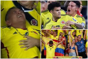 Histrica remontada de Colombia a Brasil: Luis Daz marc golazos y su pap celebr la libertad