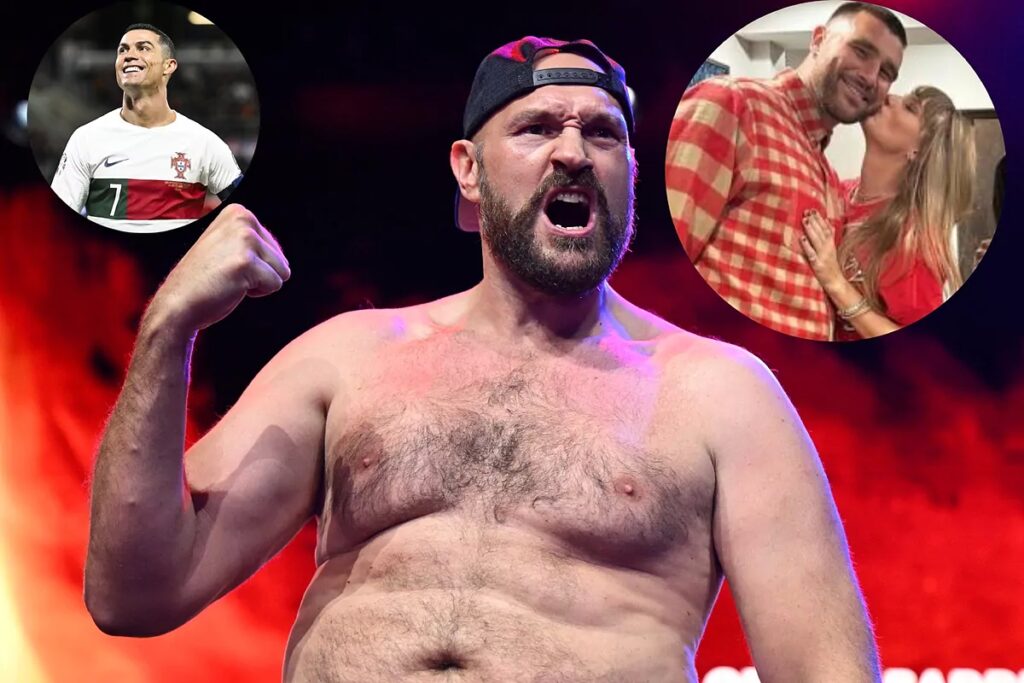 Boxeo: Tyson Fury, elegido el deportista ms sexy del mundo por delante de Cristiano Ronaldo y el novio de Taylor Swift