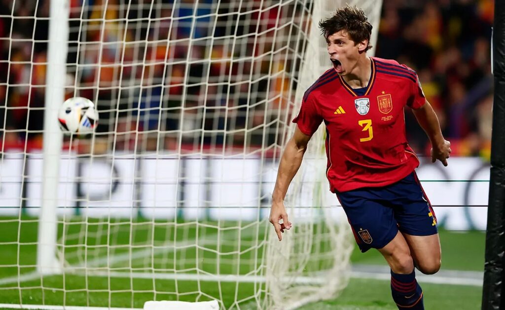 Seleccin espaola: Le Normand se estrena como goleador con Espaa en su octavo partido como internacional