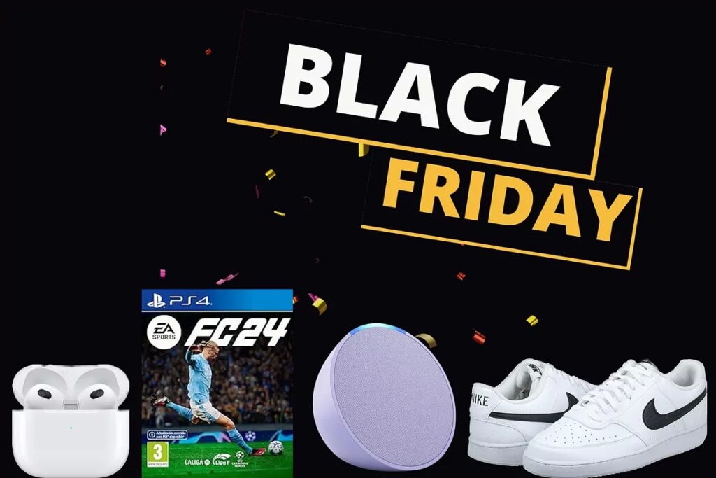Black Friday 2023 en Amazon, las mejores ofertas de este mircoles 21 de noviembre, en directo: un reloj inteligente de Fitbit, unas zapatillas de Under Armour, los Xiaomi Buds 3 al 54%…
