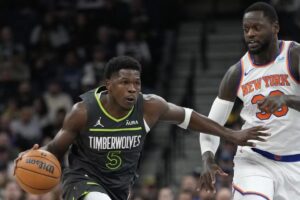 NBA: Anthony Edwards: ¿Primer deportista en jugar en la NBA y la NFL?