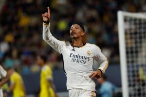 Cdiz-Real Madrid: Bellingham se va a 14 goles e iguala su mejor temporada goleadora