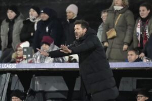 Atltico de Madrid: Simeone: «En lo colectivo hicimos un partido importante para el club»