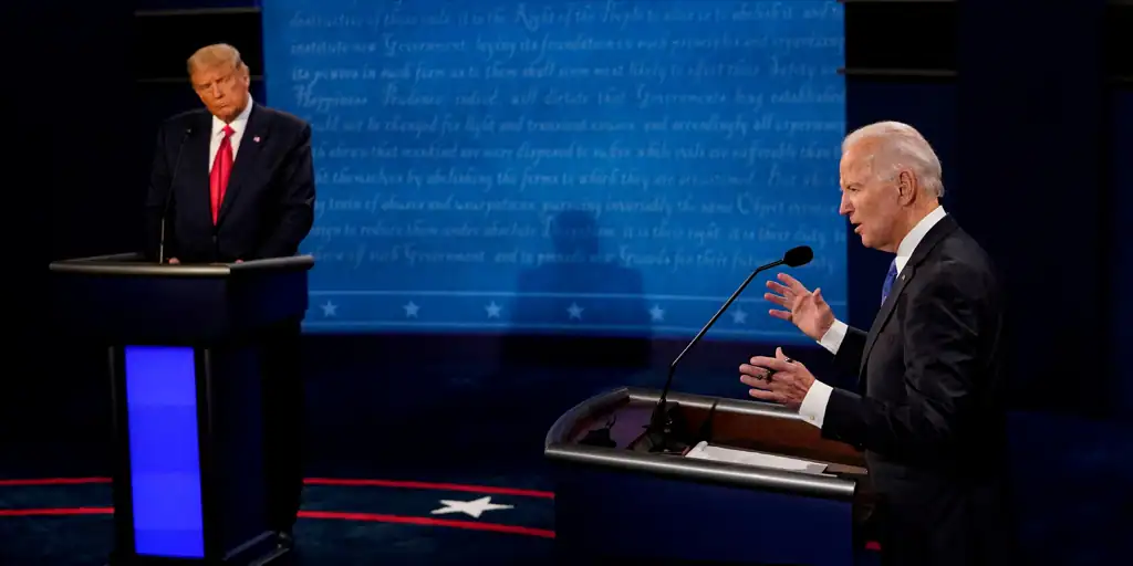 A un año de las elecciones, Biden se hunde frente a Trump en los estados decisivos