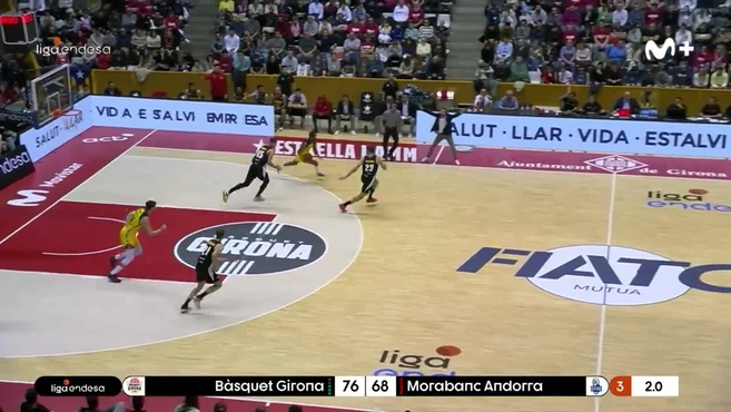 ACB Liga Endesa: Montero firma uno de los canastones del ao… pero Iroegbu y Girona ganan la partida