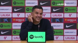 Barcelona – Girona | LaLiga: Mchel: «Hoy le hemos hecho un favor a LaLiga, hemos hecho historia»