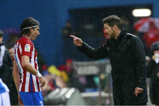 Atltico de Madrid: Filipe Luis ser entrenador por ‘culpa’ de Simeone