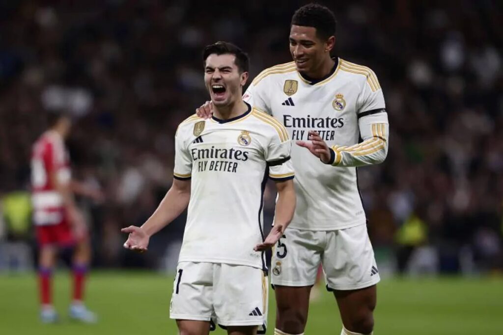 Real Madrid: Brahim: «Me he roto las medias como Jude a ver si no se me suben los gemelos como a l…»
