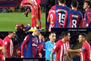 Barcelona – Atltico | LaLiga EA Sports: Mxima tensin entre Gimnez y Joao Flix: «Quieres pelear?»