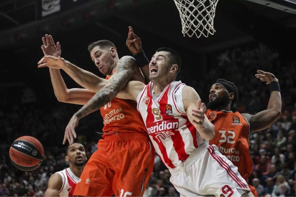 Euroliga: El Valencia Basket sufre ante el Estrella Roja pero vuelve a la senda del triunfo
