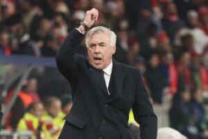Real Madrid: Ancelotti: «No haba ningn riesgo fsico con Bellingham y la amarilla fue tonta»
