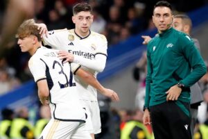 Champions League: Ancelotti ‘elimina’ a Nico Paz de la Youth League… por cinco minutos