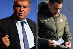 FC Barcelona: Joan Laporta, presidente… y entrenador: según RAC 1 le pide a Xavi Hernández que cambie la convocatoria